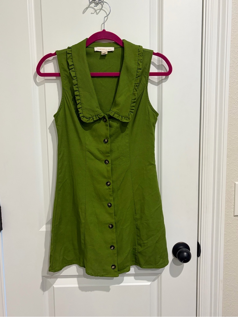 Monteau Peter Pan collar dress